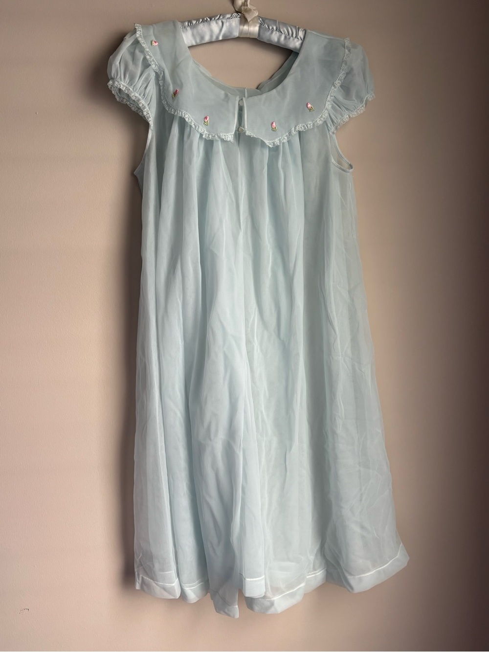 VTG 50s / 60s Henson Kickernick Sheer Glam Peignoir Dress
